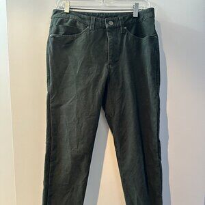 Men's Lululemon ABC pants in hunter green W30 L32